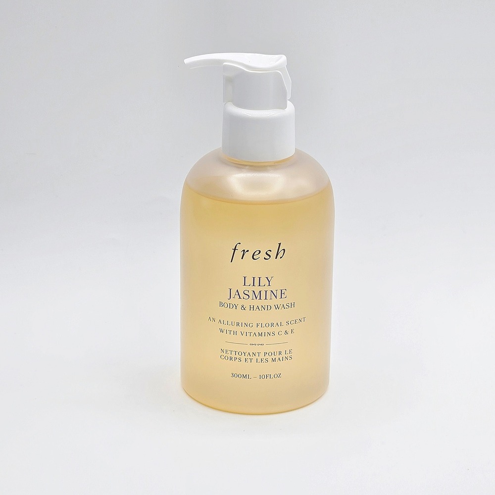 Fresh Lily Jasmine Body & Hand Wash Foaming Gel Cleanser 300mL 10oz New